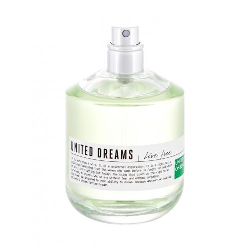 Benetton United Dreams Live Free 80 ml apă de toaletă tester pentru femei