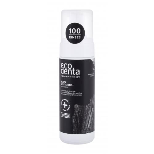 Ecodenta Mouthfoam Black Whitening 150 ml apă de gură unisex Natural