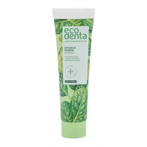 Ecodenta Toothpaste Spinach Power 100 ml pastă de dinți unisex Natural