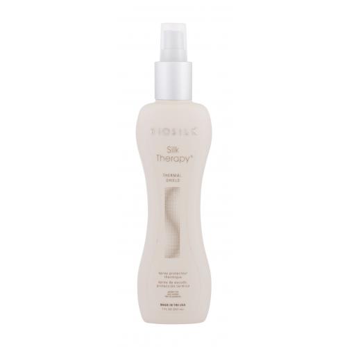 Farouk Systems Biosilk Silk Therapy Thermal Shield 207 ml protecție anti-termică pentru păr pentru femei