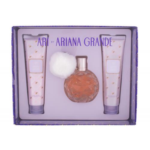 Ariana Grande Ari set cadou apă de parfum 100 ml + loțiune de corp 100 ml + gel de duș 100 ml pentru femei