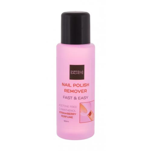 Gabriella Salvete Nail Polish Remover Fast & Easy 100 ml dizolvant pentru unghii pentru femei