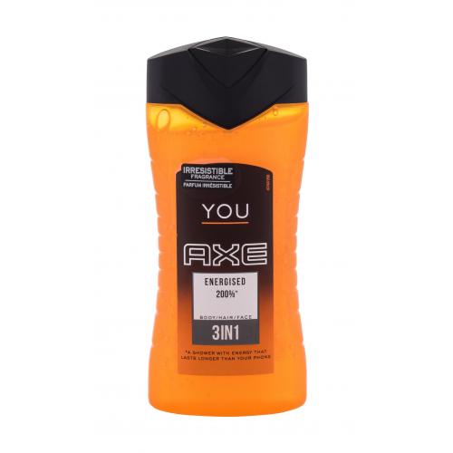 Axe You Energised 250 ml gel de duș pentru bărbați