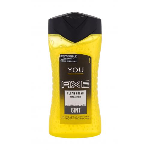 Axe You Clean Fresh 250 ml gel de duș pentru bărbați