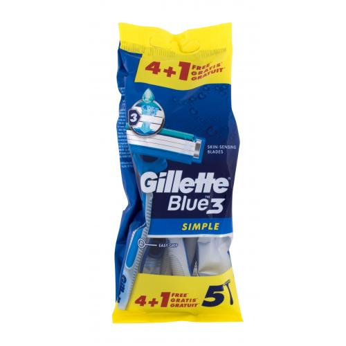 Gillette Blue3 Simple 5 buc aparate de ras pentru bărbați