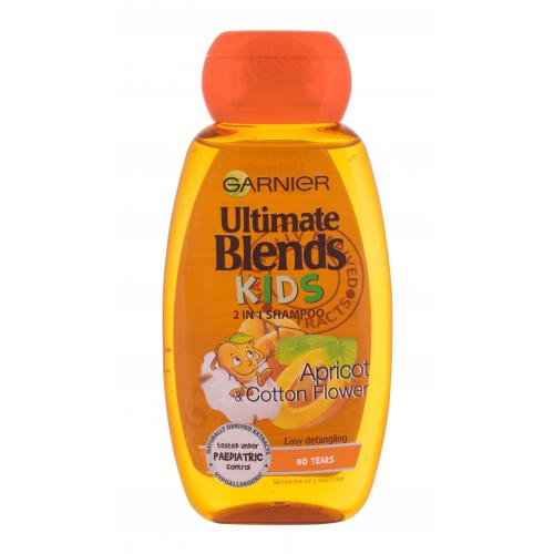 Garnier Ultimate Blends Kids Apricot 2in1 250 ml șampon pentru copii