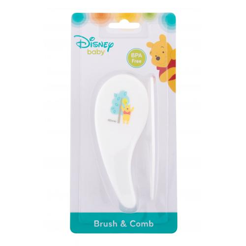 Disney Winnie The Pooh set cadou perie de păr 1 buc + pieptene de păr 1 buc pentru copii