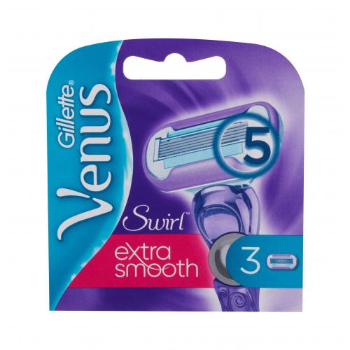 Gillette Venus Swirl 3 buc rezerve aparat de ras pentru femei