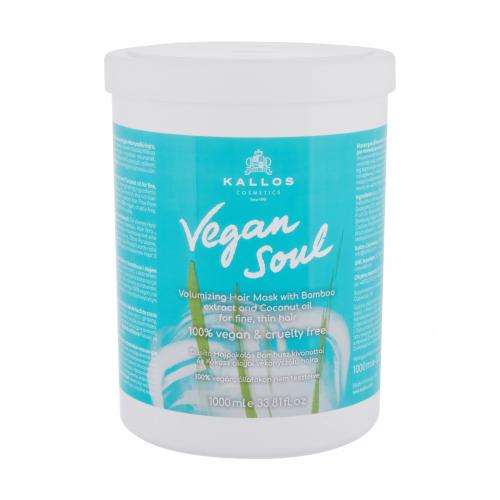 Kallos Cosmetics Vegan Soul Volumizing Conditioner 1000 ml mască de păr pentru femei