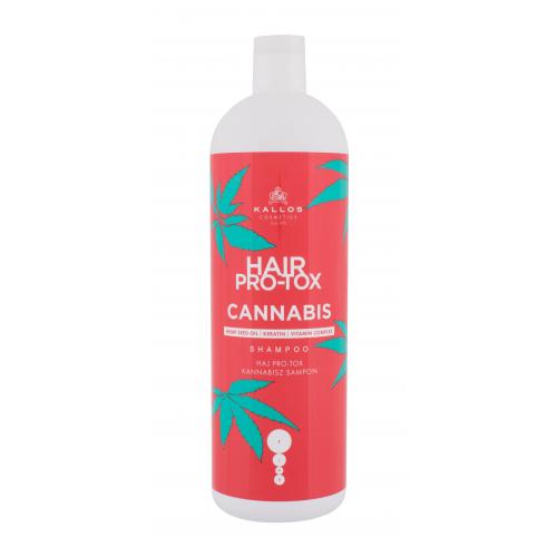Kallos Cosmetics Hair Pro-Tox Cannabis 1000 ml șampon pentru femei