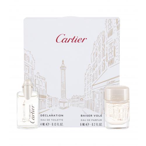 Cartier Mini Set set cadou apă de toaletă Déclaration 4 ml + apă de parfum Baiser Volé 6 ml unisex