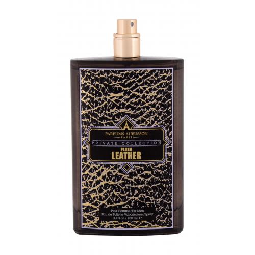 Aubusson Private Collection Plush Leather 100 ml apă de parfum tester pentru bărbați