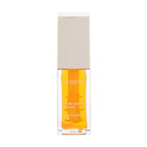 Clarins Lip Comfort Oil 7 ml luciu de buze pentru femei 01 Honey Natural