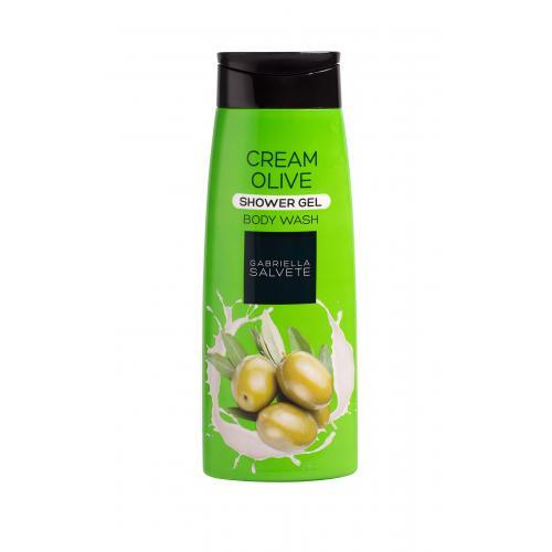 Gabriella Salvete Shower Gel Cream & Olive 250 ml gel de duș pentru femei