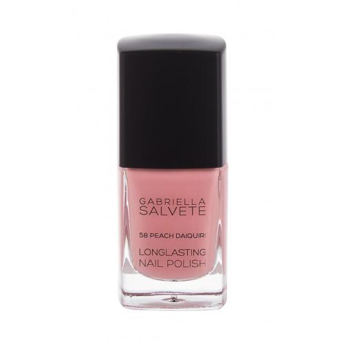 Gabriella Salvete Longlasting Enamel 11 ml lac de unghii pentru femei 58 Peach Daiquiri