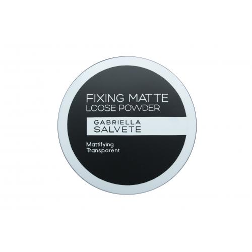 Gabriella Salvete Fixing Matte Loose Powder 6 g pudră pentru femei Transparent