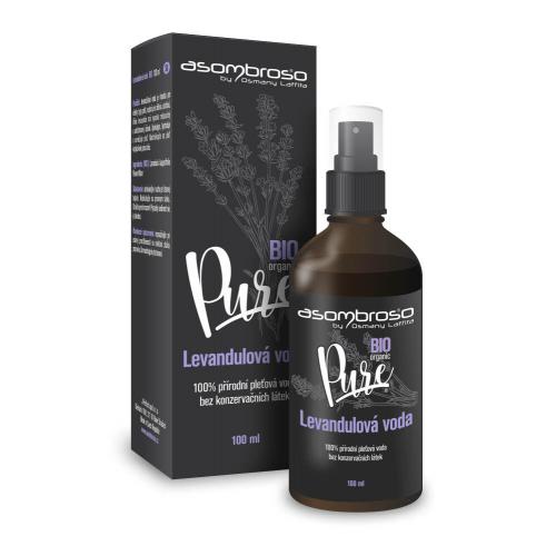 Asombroso Pure BIO Lavender Water 100 ml loțiuni și ape termale pentru femei BIO; Natural