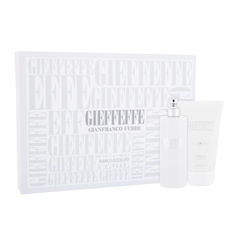 Gianfranco Ferré Gieffeffe Bianco Assoluto set cadou apa de toaleta 100 ml + gel de dus 100 ml unisex