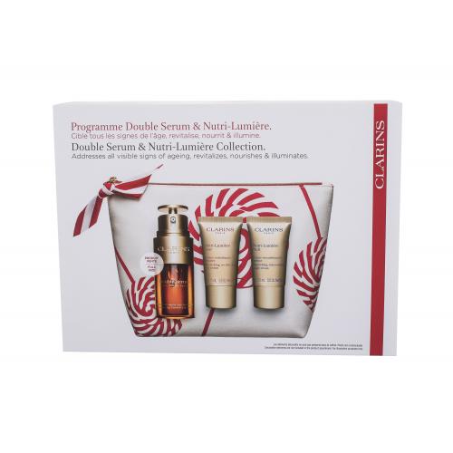 Clarins Double Serum & Nutri-Lumiére Collection set cadou set