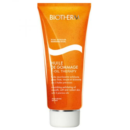 Biotherm Oil Therapy Nourishing Exfoliating Oil 200 ml exfoliant de corp pentru femei