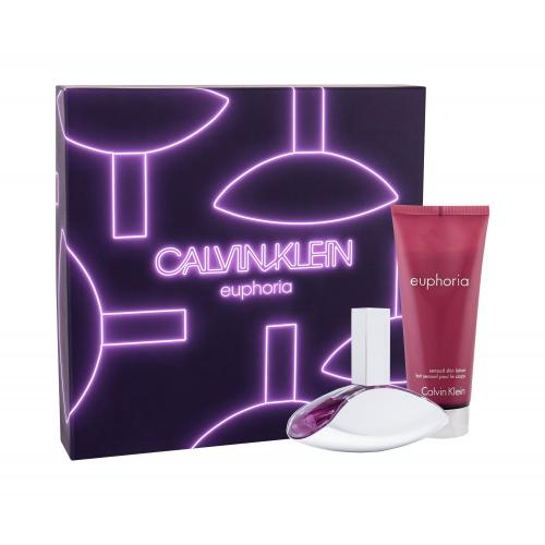 Calvin Klein Euphoria set cadou EDP 50 ml + Lapte de corp 100 ml pentru femei