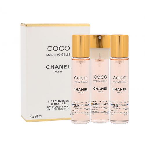 Chanel Coco Mademoiselle 3x20 ml apă de toaletă pentru femei