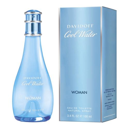 Davidoff Cool Water Woman 100 ml apă de toaletă pentru femei