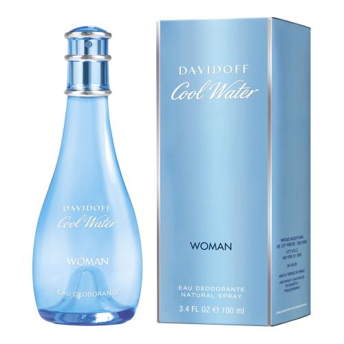 Davidoff Cool Water Woman 100 ml deodorant pentru femei