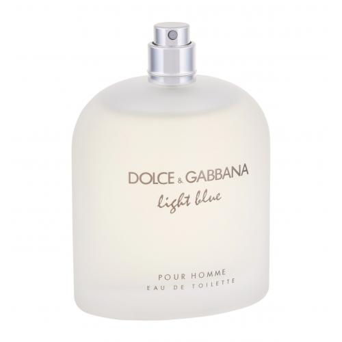 Dolce&Gabbana Light Blue Pour Homme 125 ml apă de toaletă tester pentru bărbați