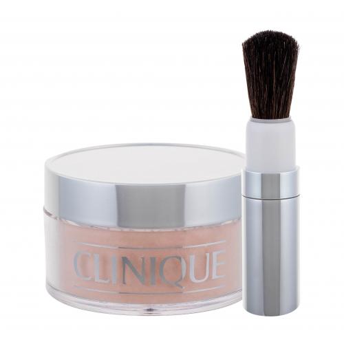 Clinique Blended Face Powder And Brush 35 g pudră pentru femei 04 Transparency
