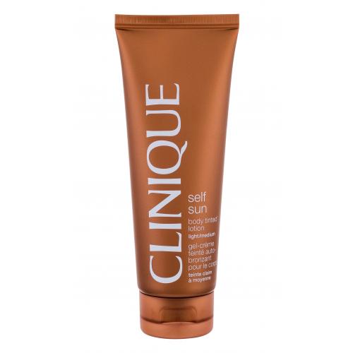 Clinique Self Sun Body Tinted Lotion 125 ml autobronzant pentru femei Light/Medium