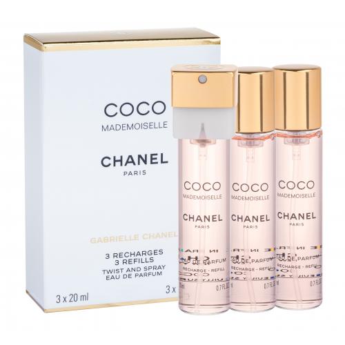 Chanel Coco Mademoiselle 3x 20 ml 20 ml apă de parfum pentru femei
