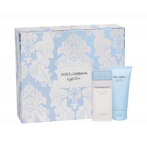 Dolce&Gabbana Light Blue set cadou EDT 25 ml + Crema de corp 50 ml pentru femei