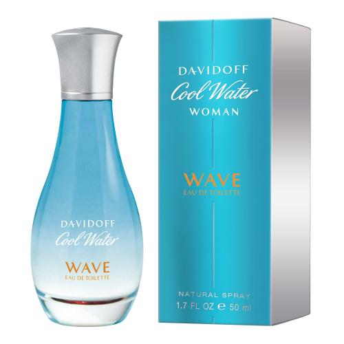 Davidoff Cool Water Wave Woman 50 ml apă de toaletă pentru femei