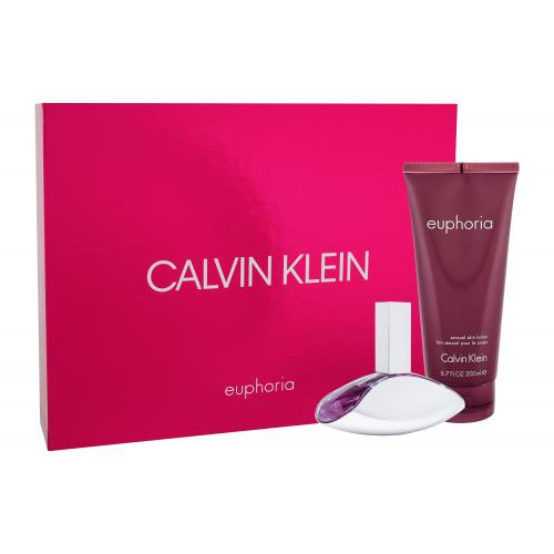 Calvin Klein Euphoria set cadou EDP 50 ml + Lapte de corp 200 ml pentru femei