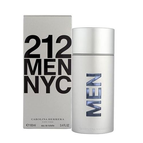Carolina Herrera 212 NYC Men 50 ml apă de toaletă tester pentru bărbați