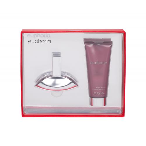 Calvin Klein Euphoria set cadou Apa de parfum 30 ml + Lapte de corp 100 ml pentru femei