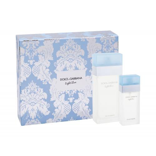 Dolce&Gabbana Light Blue set cadou EDT 100 ml + EDT 25 ml pentru femei