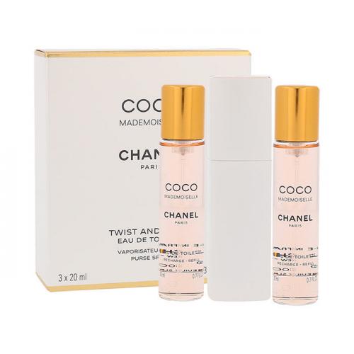 Chanel Coco Mademoiselle 3x 20 ml 20 ml apă de toaletă pentru femei