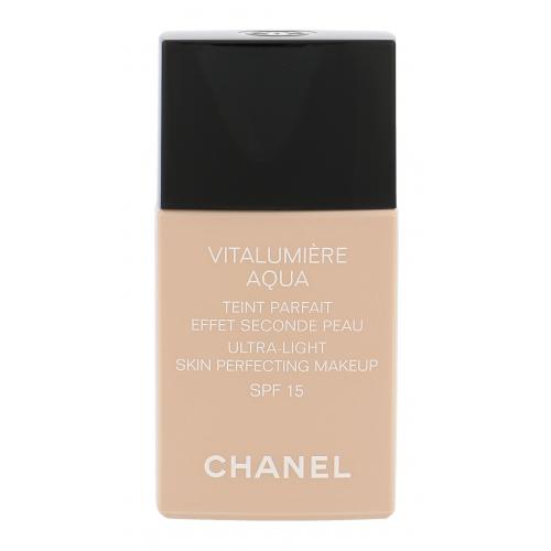 Chanel Vitalumière Aqua SPF15 30 ml fond de ten pentru femei 22 Beige Rosé