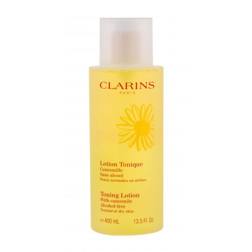 Clarins Toning Lotion 400 ml loțiune de curățare pentru femei Natural