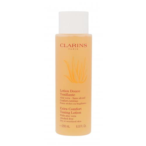 Clarins Extra Comfort 200 ml loțiune de curățare pentru femei Natural