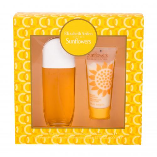 Elizabeth Arden Sunflowers set cadou EDT 100 ml + Lapte de corp 100 ml pentru femei