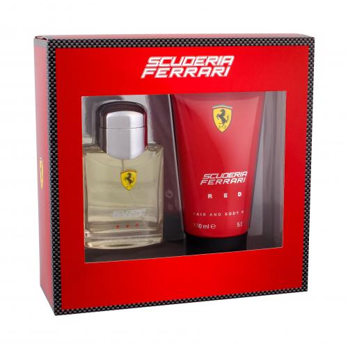 Ferrari Scuderia Ferrari Red set cadou apa de toaleta 75 ml + gel de dus 150 ml pentru bărbați