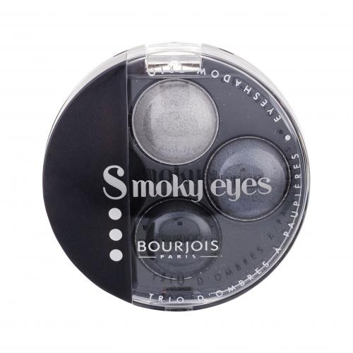 BOURJOIS Paris Smoky Eyes 4,5 g fard de pleoape pentru femei 01 Gris Dandy