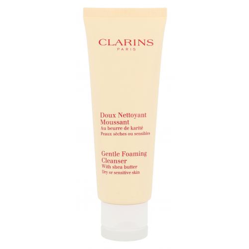 Clarins Gentle Foaming Cleanser 125 ml spumă de curățare pentru femei Natural