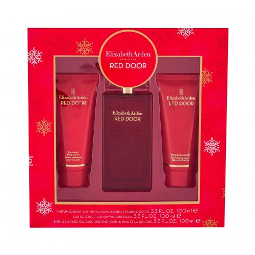 Elizabeth Arden Red Door set cadou apa de toaleta 100ml + lotiune de corp 100 ml + gel de dus 100 ml pentru femei