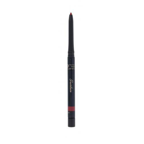 Guerlain The Lip Liner 0,35 g creion de buze pentru femei 25 Iris Noir