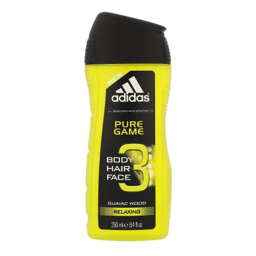 Adidas Pure Game 3in1 250 ml gel de duș pentru bărbați