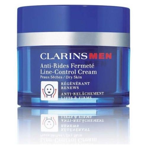 Clarins Men Line Control Cream 50 ml cremă de zi tester pentru bărbați Natural